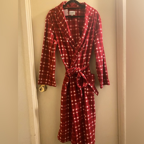 Goodfellow Plaid Robe - Picture 3 of 5